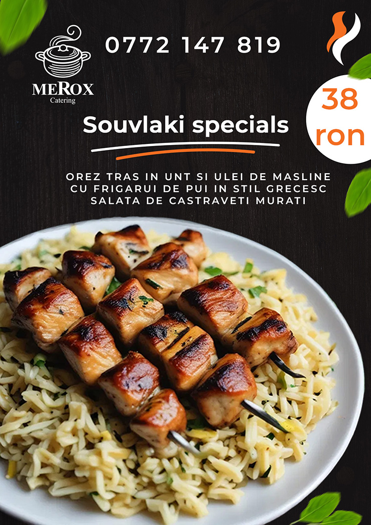 Souvlaki de pui